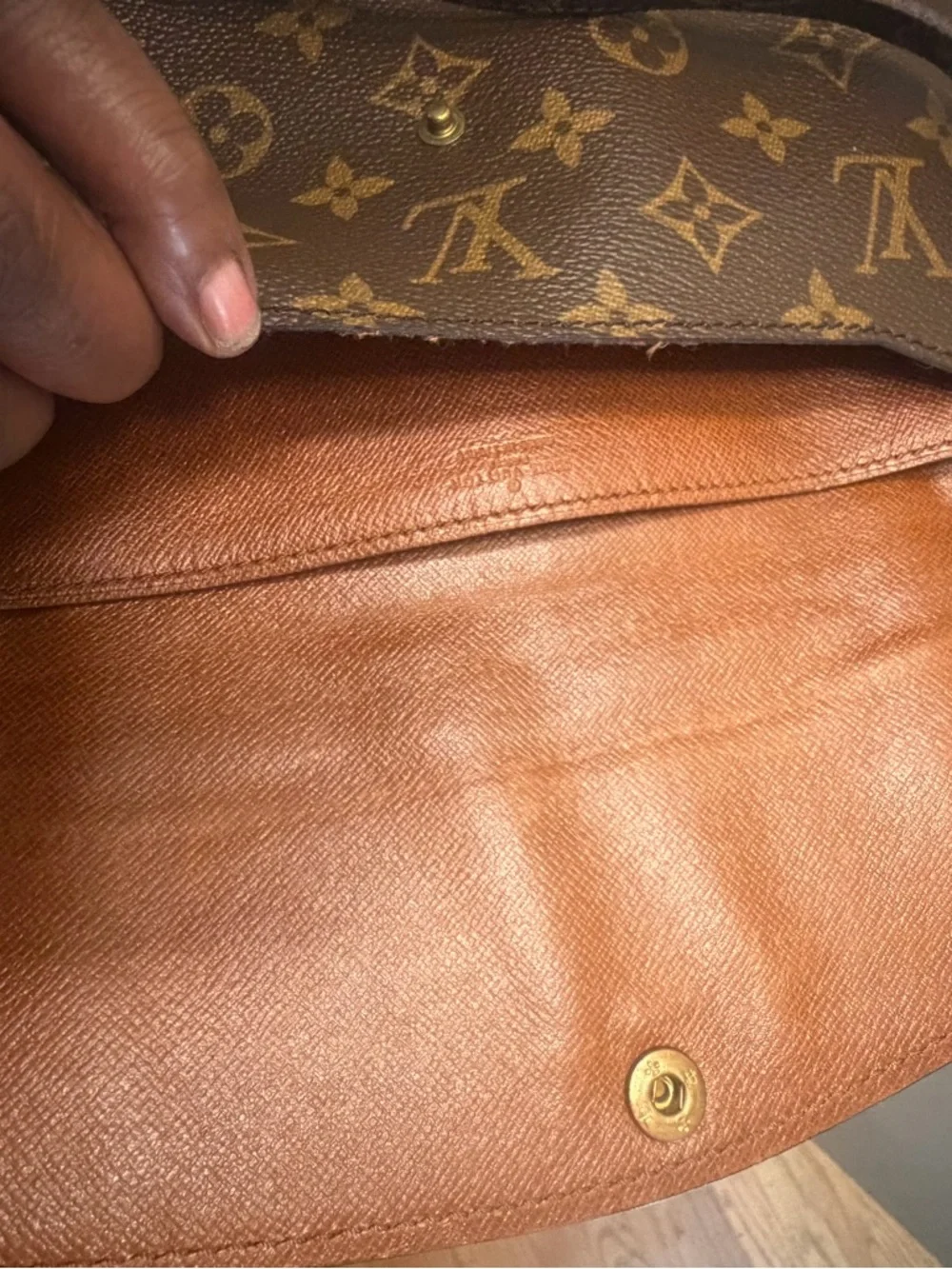 Louis Vuitton Monogram Pochette Double Rabat